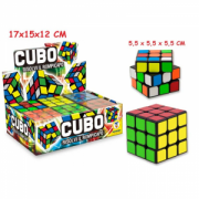 GIOCO CUBO MULTICOLOR DISPLAY 6 PZ TEOREMA