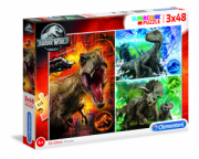 Z PZL 3X48 JURASSIC WORLD CLEMENTONI