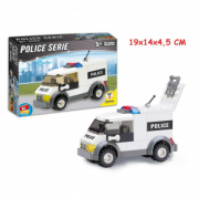 1  COSTRUZIONI CLICK CLACK POLICE PENITENZIARIA 85PZ TEOREMA