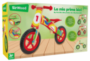 9  PRIMI PASSI BICICLETTA IN LEGNO 2 COL. ASSORTITI GLOBO