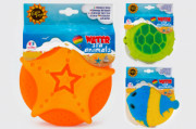 5  SPLASH FRISBY ANIMALI MARINI 15 CM 3 ASS.  GLOBO