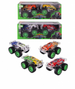 SET 2PZ AUTO SPORTIVE MONSTER FRIZION WBOX H12xL30 DECAR