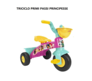 9  TRICICLO PRIMI PASSI PRINCIPESSA