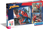 Z PZL 3X48 SQUARE MARVEL SPIDERMAN CLEMENTONI