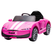 H  AUTO SUPERCAR ROSA 12V. R/C